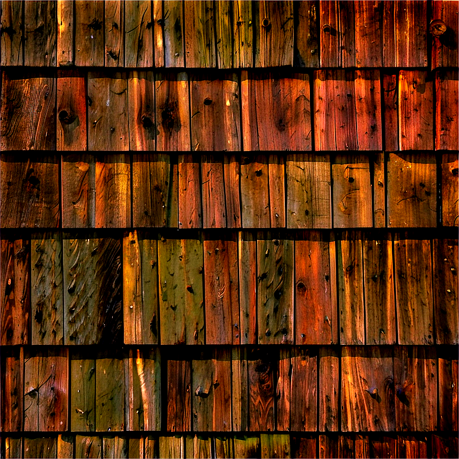 Textured Wood Shingle Png 3