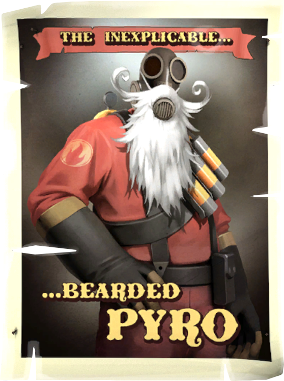 Tf2 Bearded Pyro, HD Png Download PNG with transparent background
