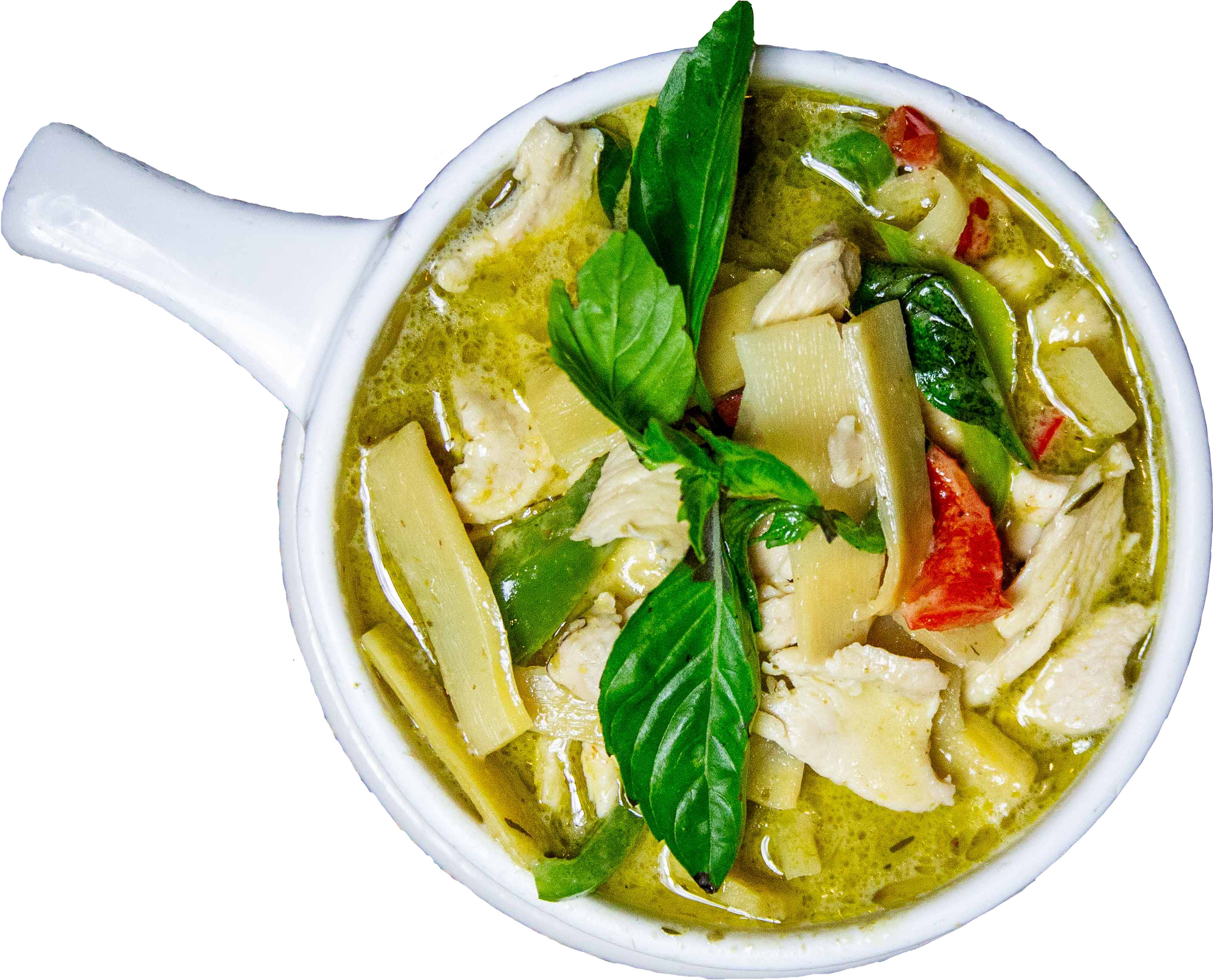 Thai Green Curry Chicken Basil