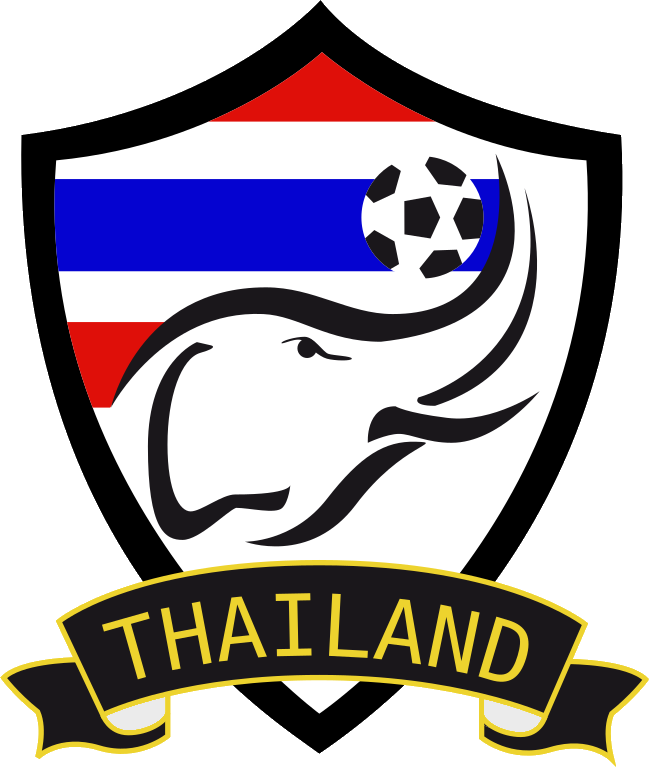 Thailand Football Association Crest PNG with transparent background