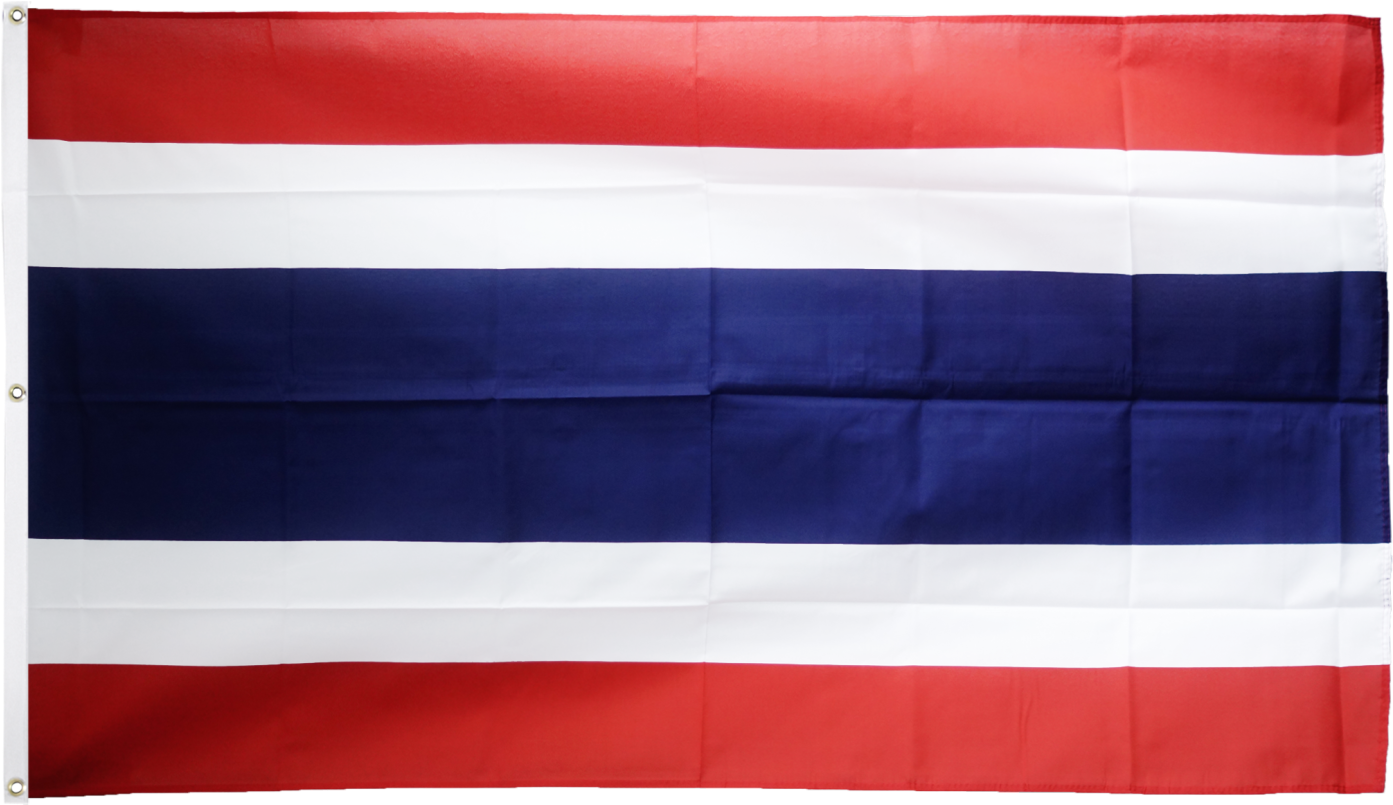 Thailand National Flag PNG with transparent background
