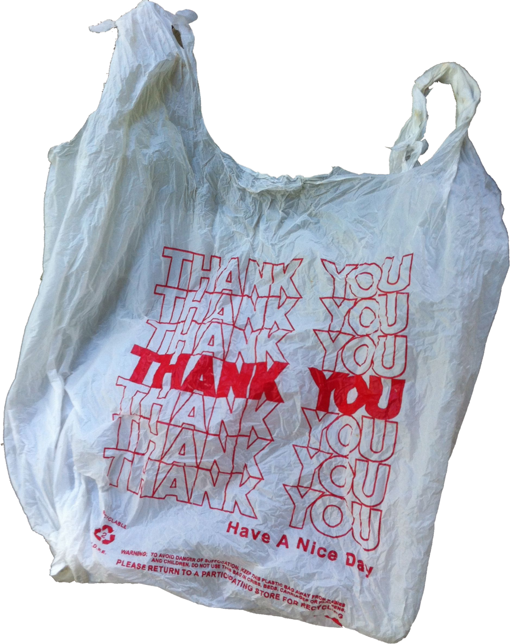 Png Transparent Thank You Plastic Bag Png, Png Download PNG with transparent background