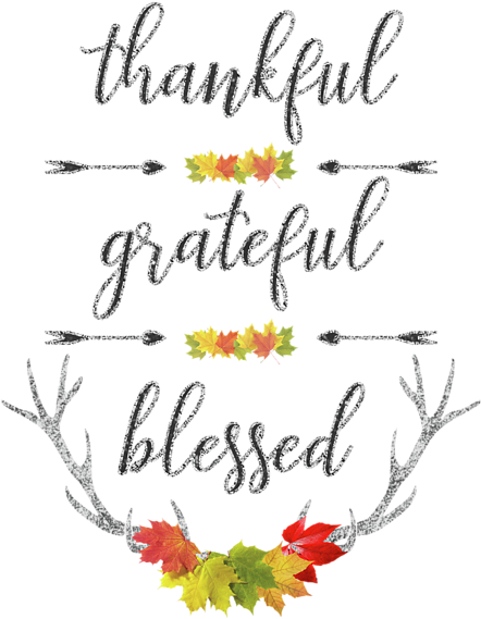 Thanksgiving Thankful Grateful Blessed, HD Png Download PNG with transparent background