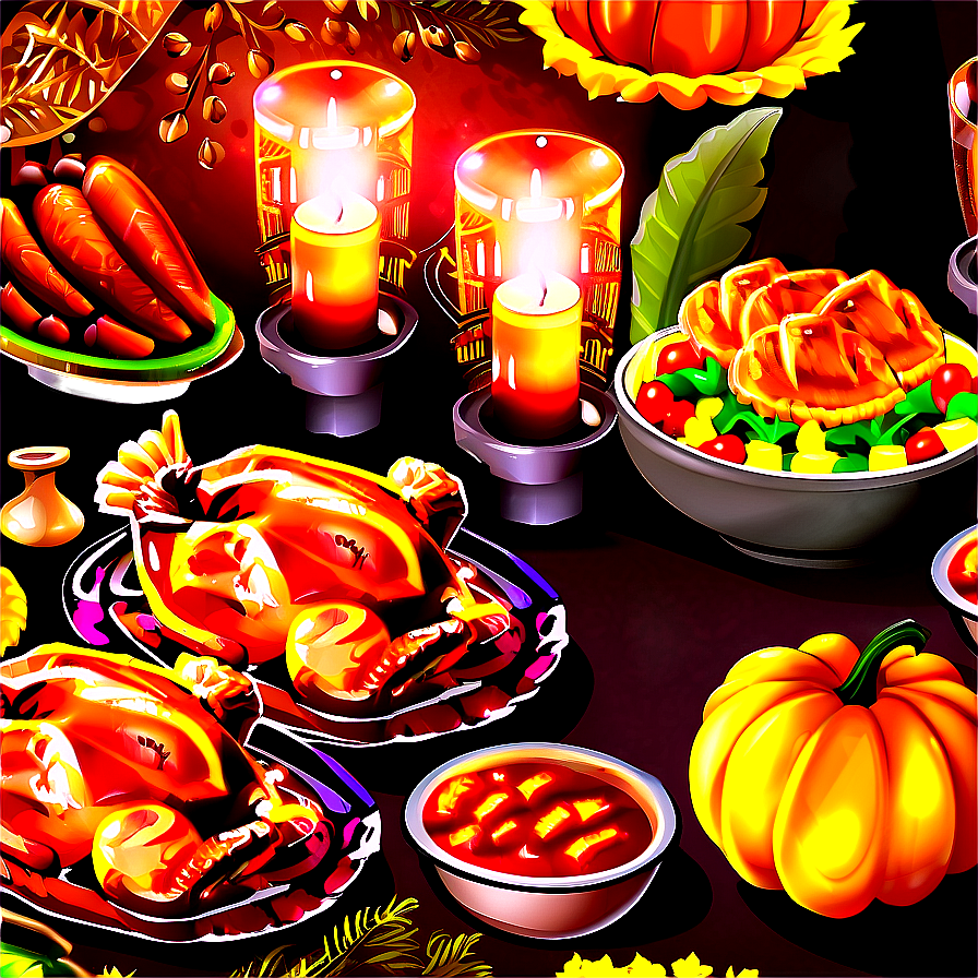 Thanksgiving Dinner Png 05212024