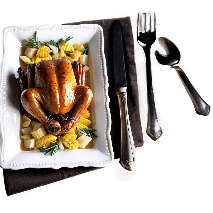 Thanksgiving Dinner Table PNG 15 PNG with transparent background