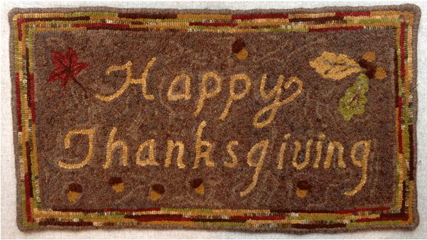 Thanksgiving Door Mat Design