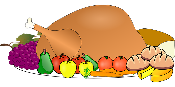 Thanksgiving Feast Illustration