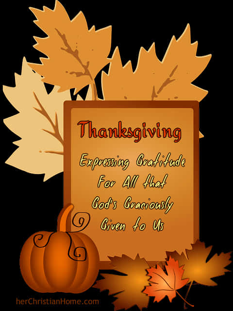 Thanksgiving Gratitude Quote PNG with transparent background
