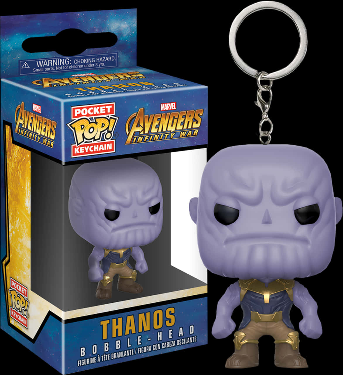 Infinity War - Thanos Mini Funko Pop, HD Png Download PNG with transparent background