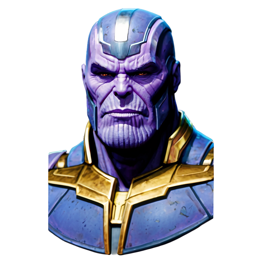Thanos Character Art PNG 21 PNG with transparent background