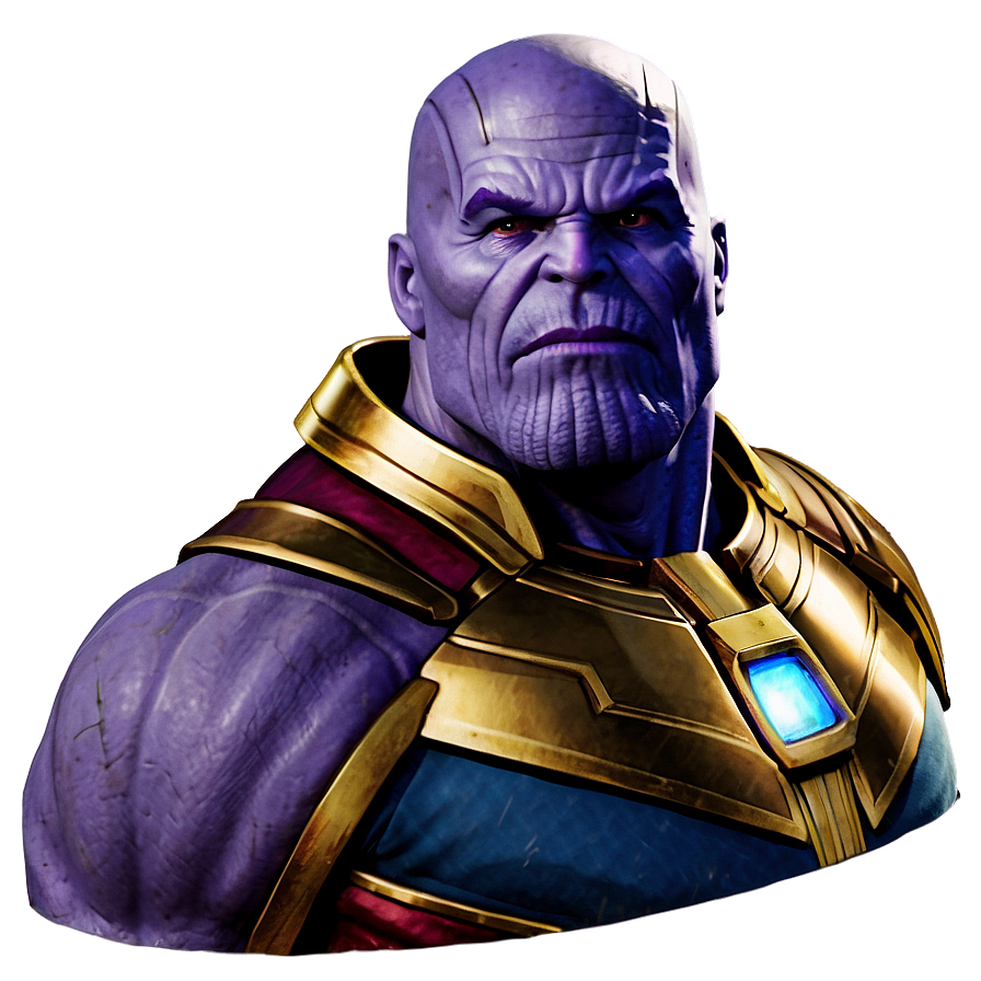 Thanos Character Art PNG 4 PNG with transparent background