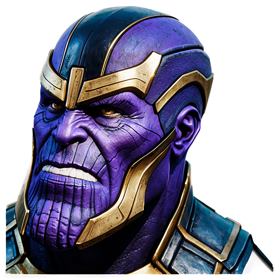 Thanos Character Art PNG qjh PNG with transparent background