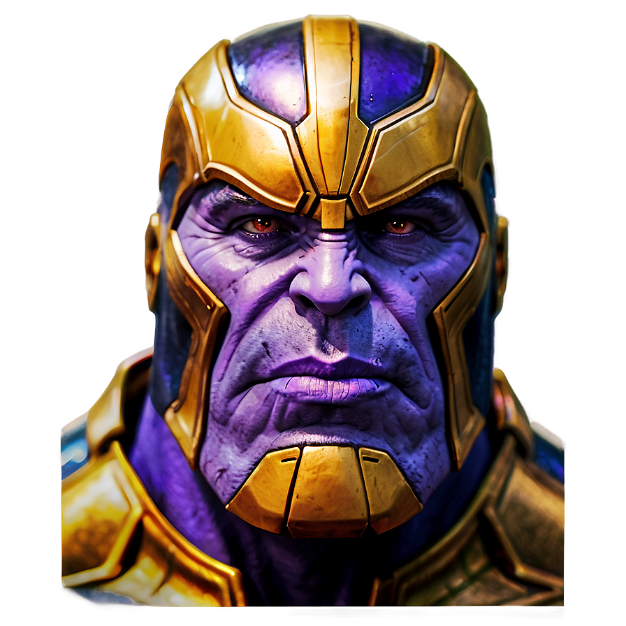 Thanos Face Close-up Png 05212024