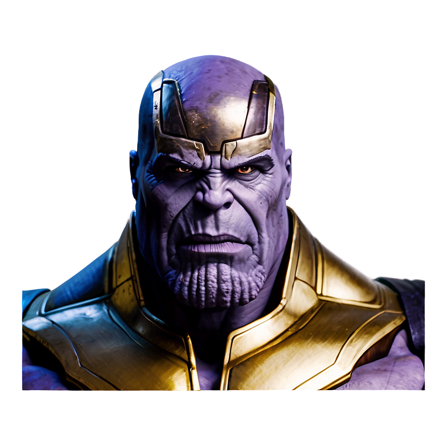 Thanos Face Close-up Png Gxq63