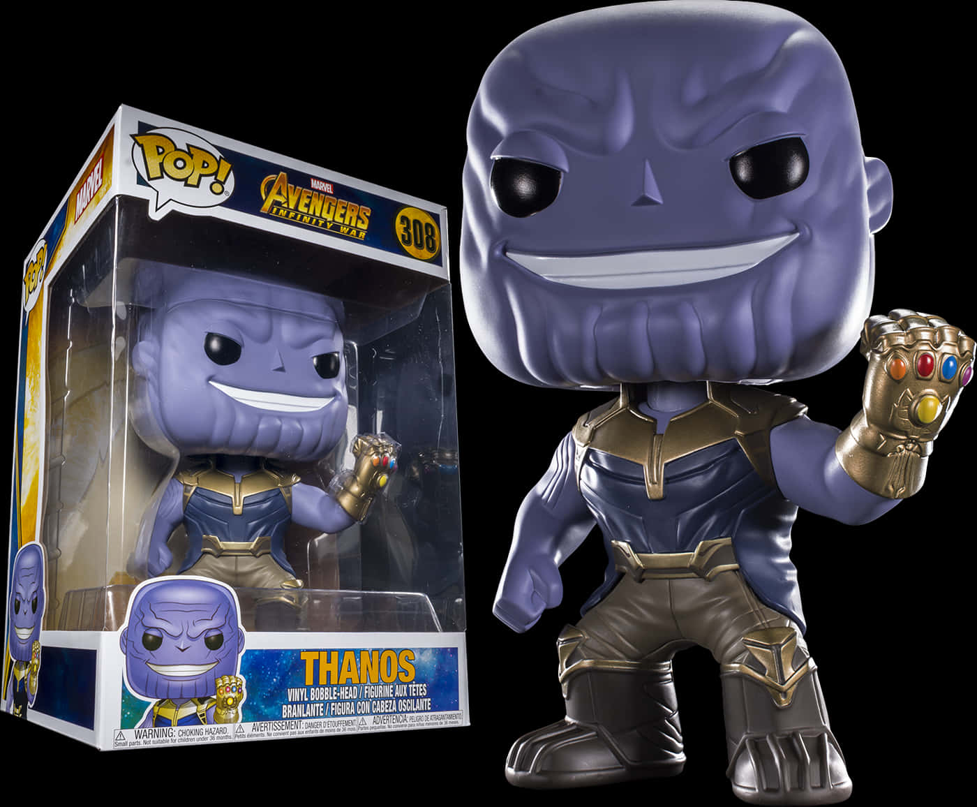 Thanos Funko Pop 10 Inch, HD Png Download PNG with transparent background