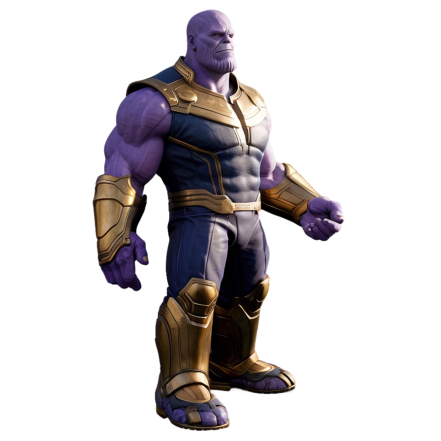 Thanos Powerful Stance Png Mnh