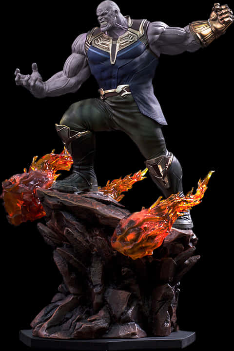 Thanos Statue Inferno Base