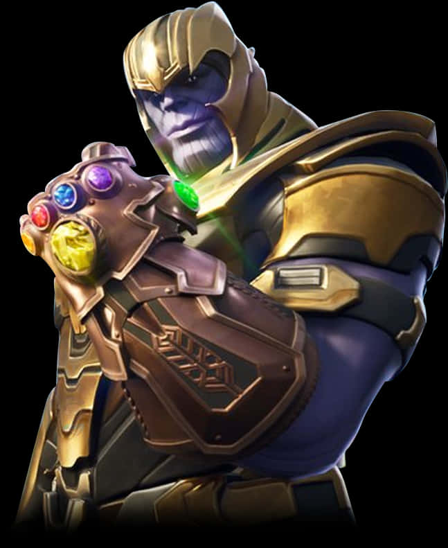 Transparent Fortnite Battle Royale Characters Png - Thanos Fortnite Png, Png Download PNG with transparent background
