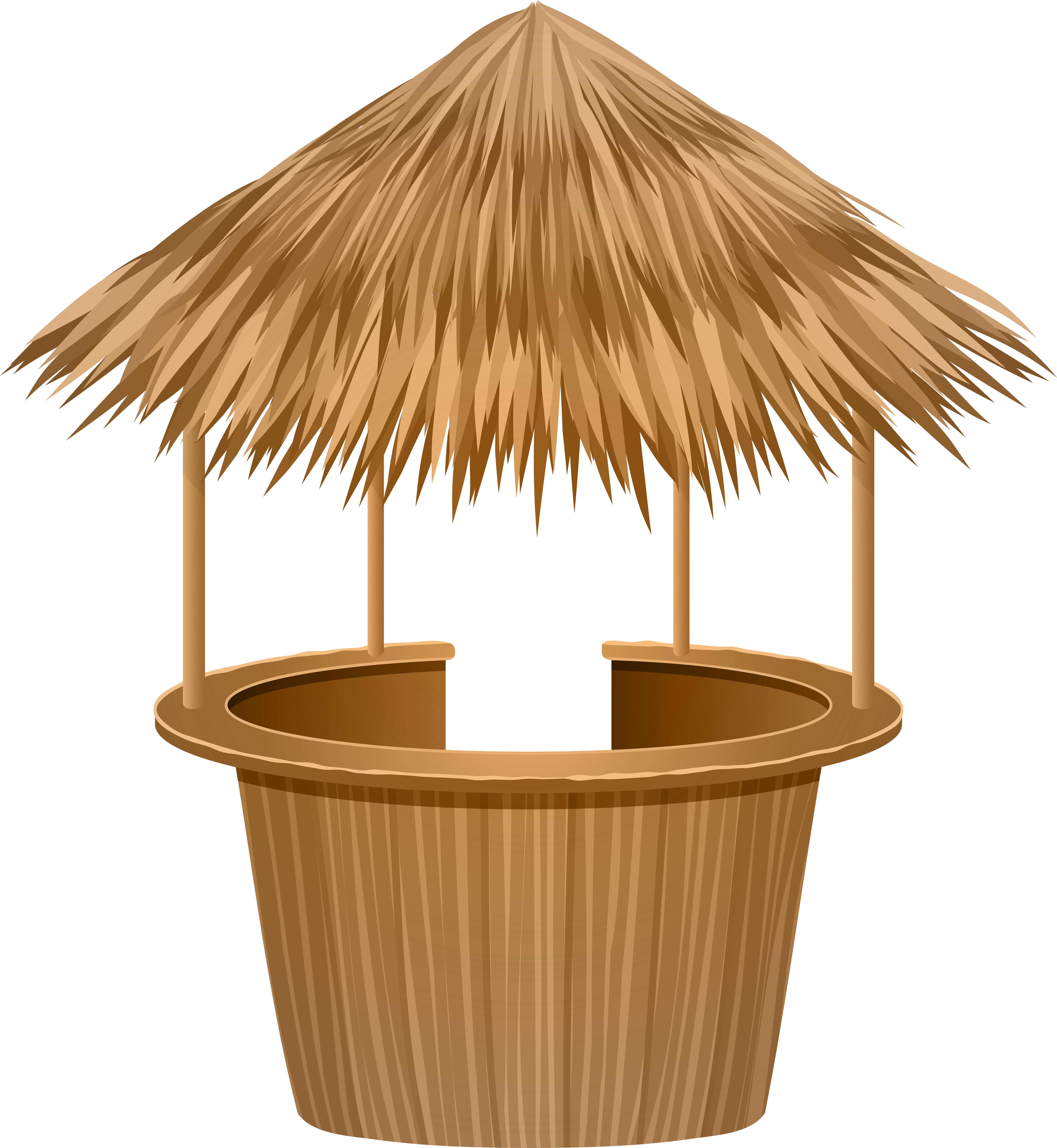 Royalty Free Thatched Roof Clip Art, Vector Images, HD Png Download PNG with transparent background
