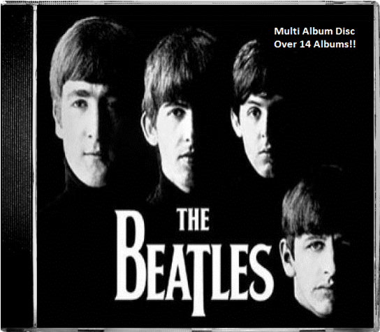 The Beatles Multi Album Disc Box Cover - Blackbird Beatles Album Cover, HD Png Download PNG with transparent background