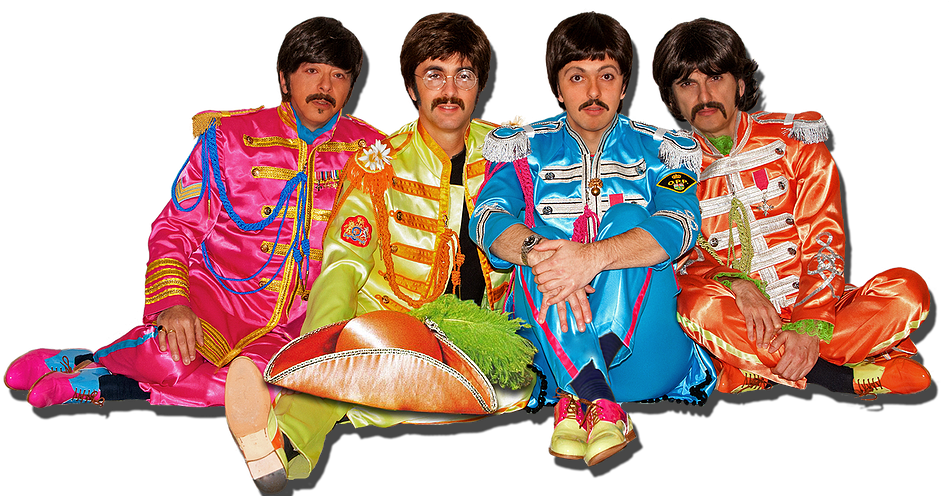 The Beatles Png Wallpaper - Beatles Sgt Pepper's Lonely Hearts Club Band Png, Transparent Png PNG with transparent background