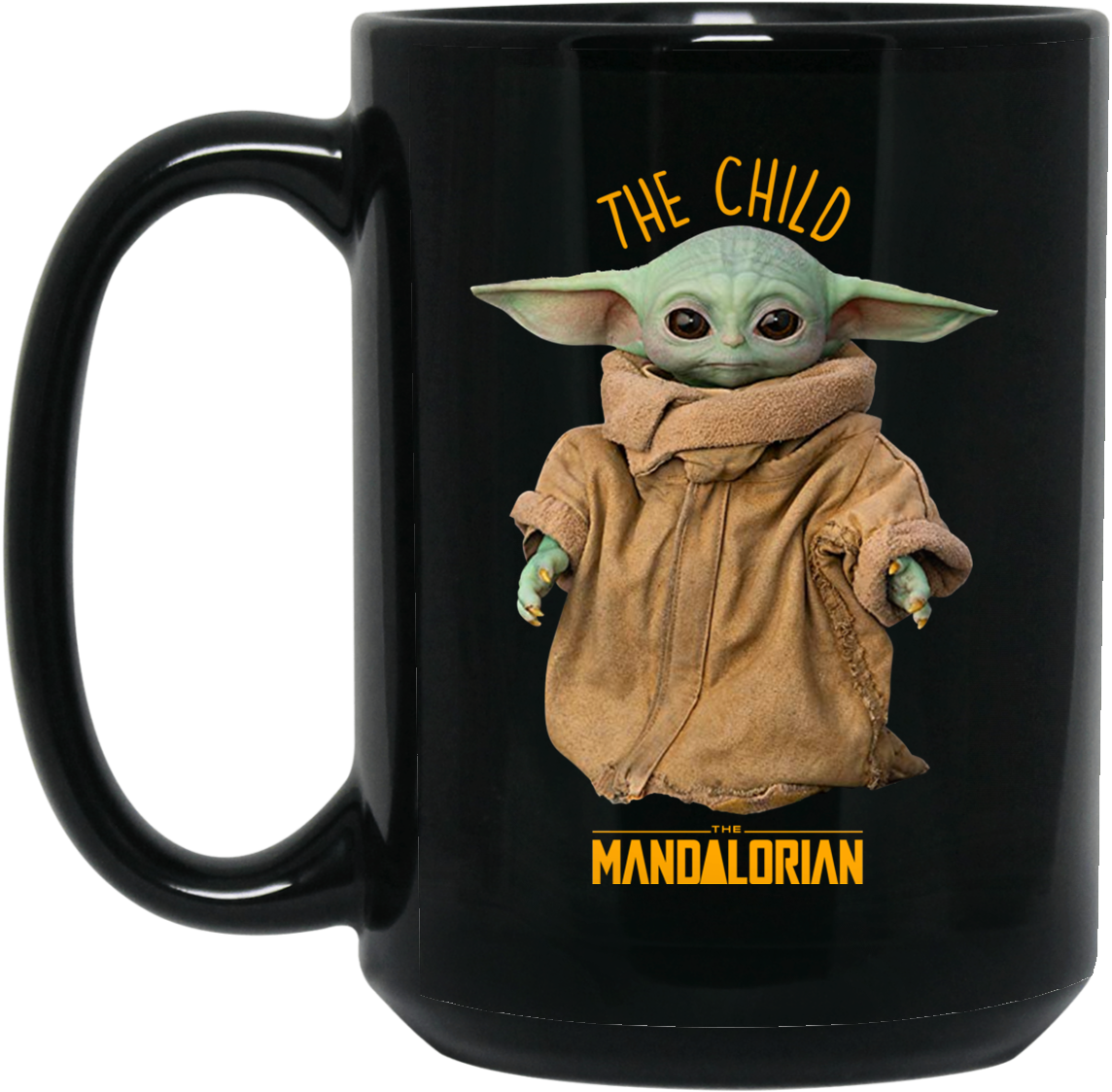 Baby Yoda Star Wars The Mandalorian The Child Mug Shirt, - Baby Yoda Coffee Mug, HD Png Download PNG with transparent background