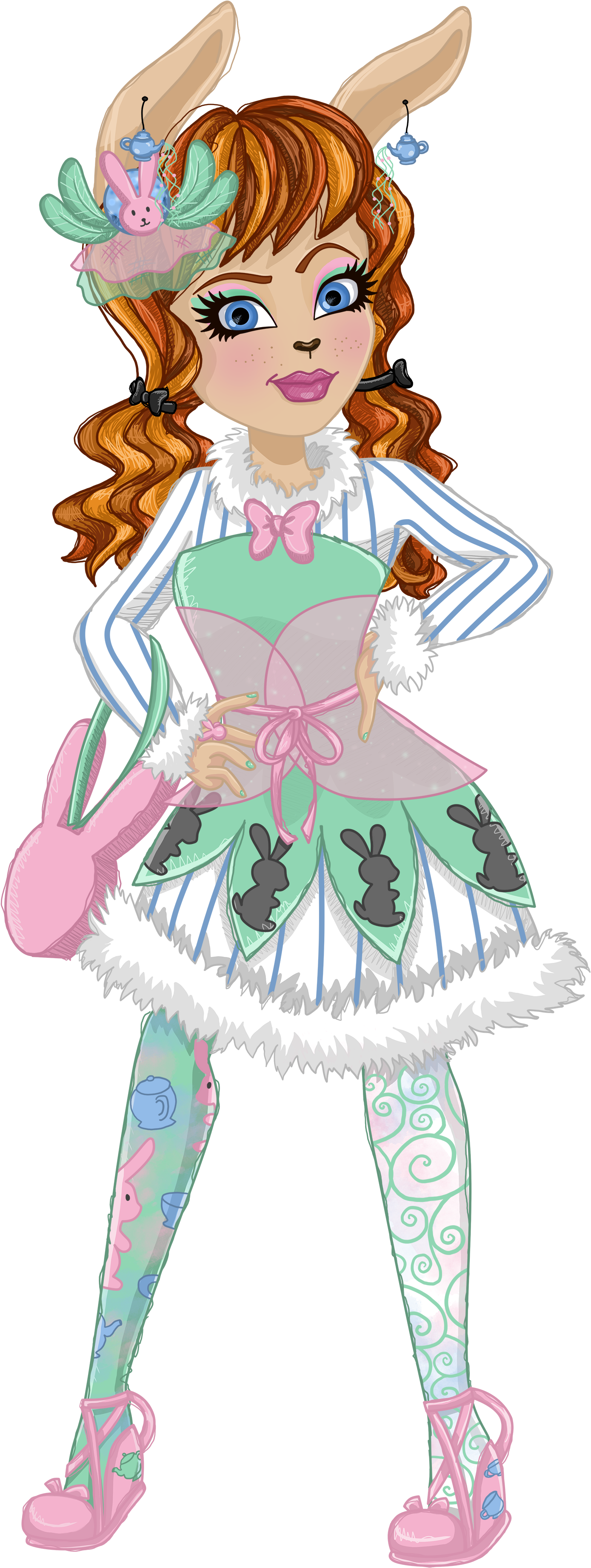 The End Is Just The Beginning - Ever After High Daughter Of The March Hare, HD Png Download PNG with transparent background