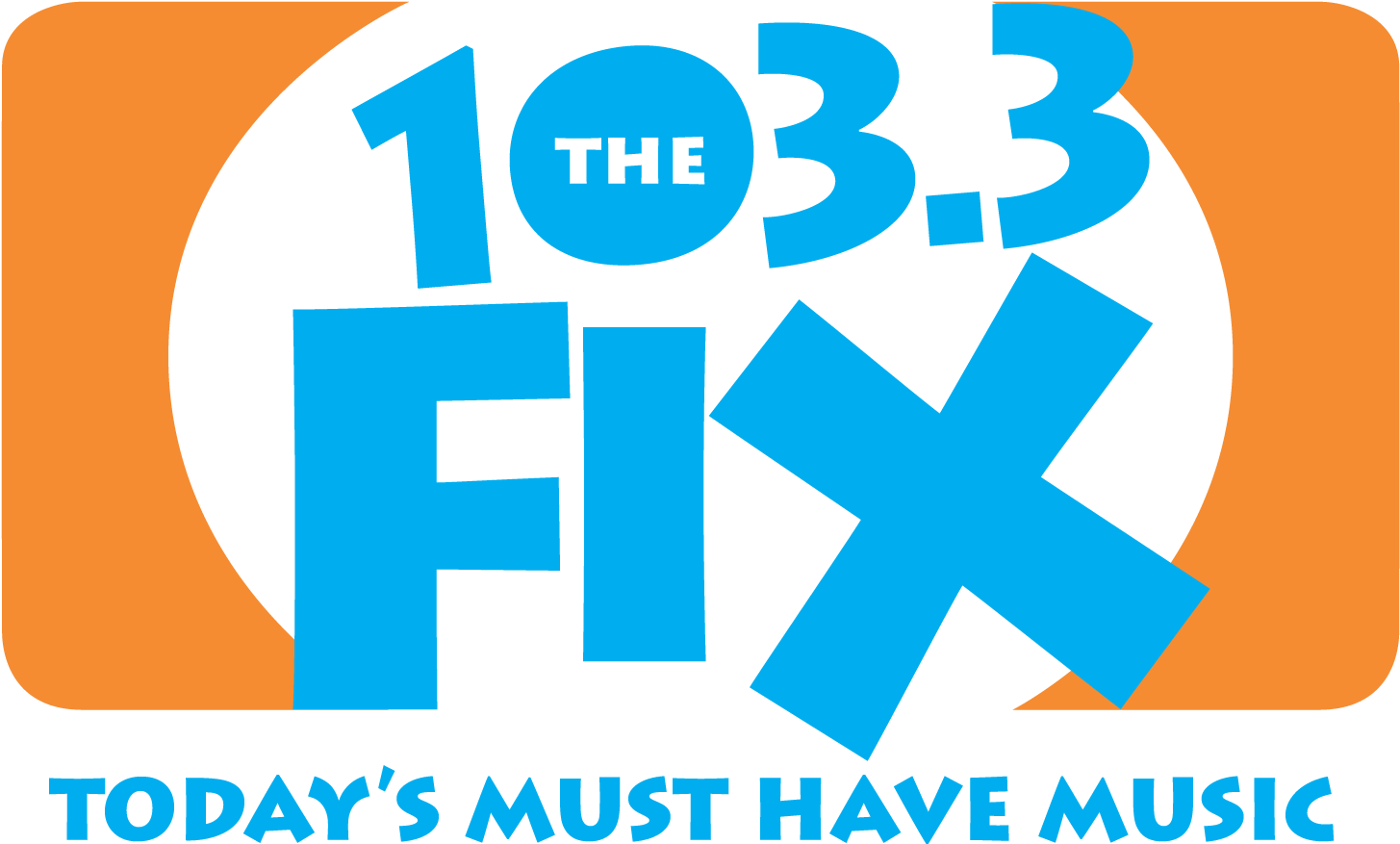 The Fix1033 Radio Station Logo