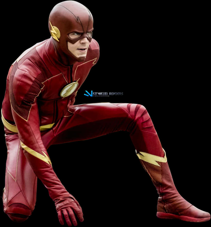 Season 4 Superhero Elongated Man Comics - Flash Season 4 Suit, HD Png Download PNG with transparent background
