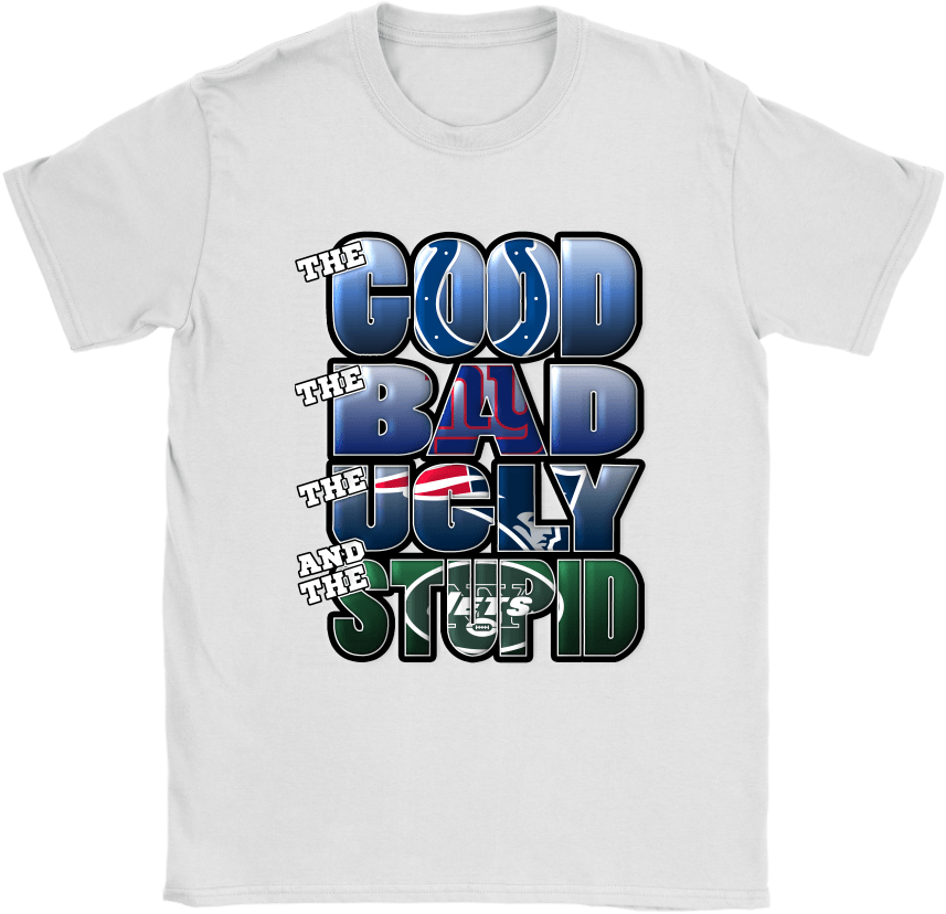The Good Bad Ugly Stupid Mashup Nfl Indianapolis Colts - Philadelphia Eagles The Good And The Bad, HD Png Download PNG with transparent background