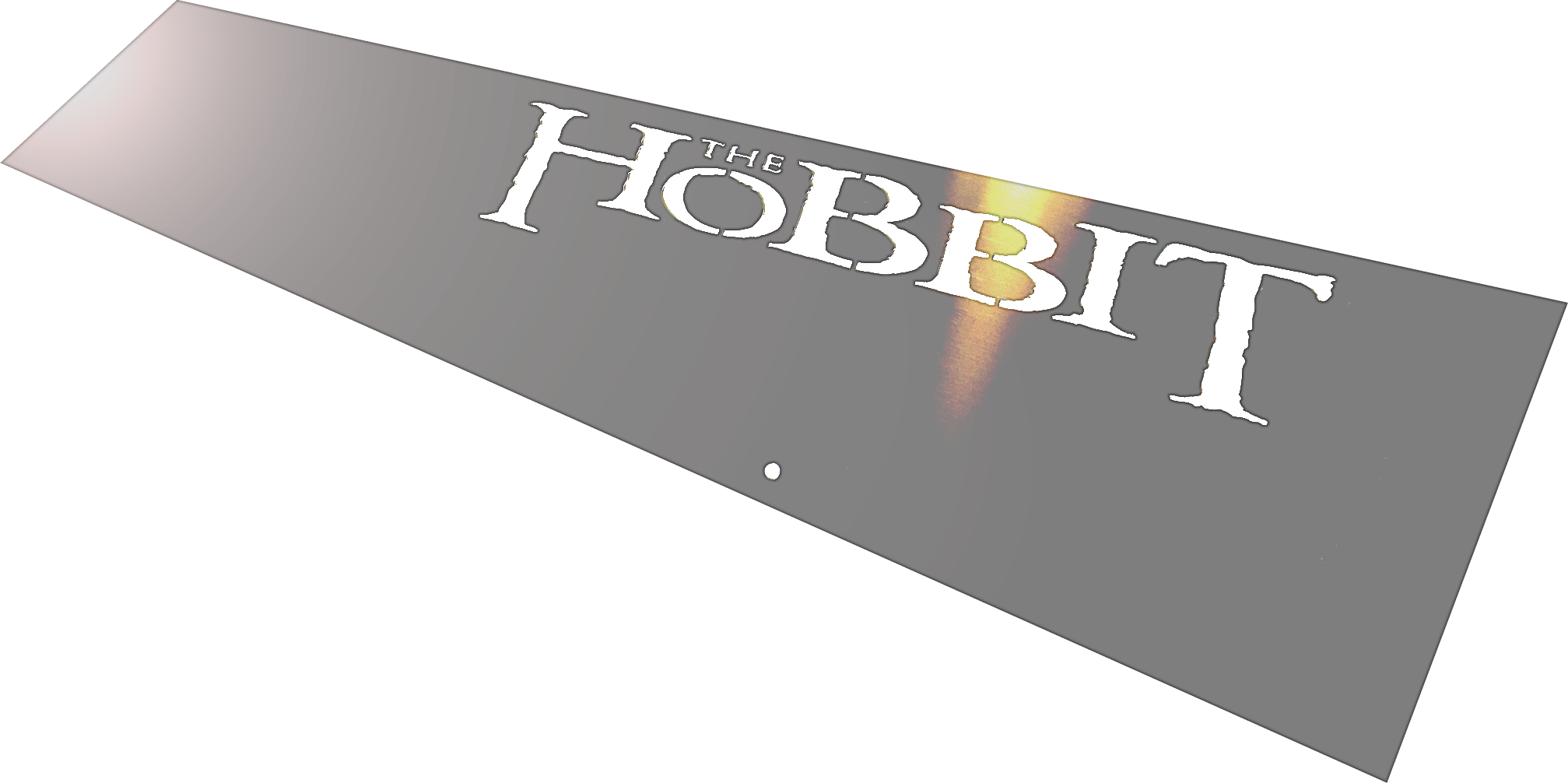 The Hobbit Logo Reflection