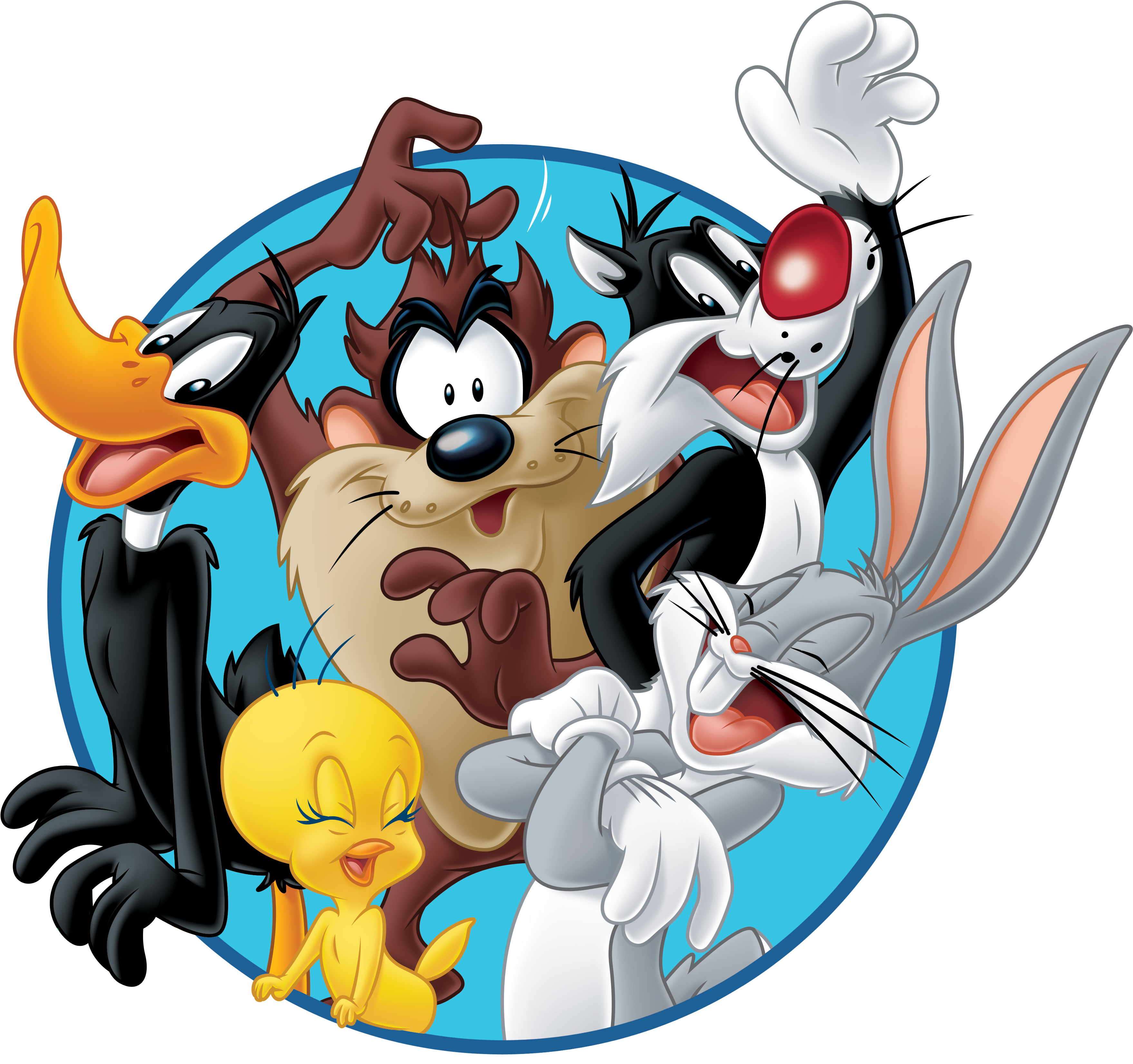 The Looney Tunes Show Wallpaper Download Free - Looney Tunes Characters Poster, HD Png Download PNG with transparent background