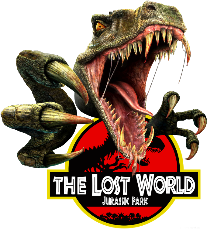 The Lost World Jurassic Park T Rex Roar PNG with transparent background