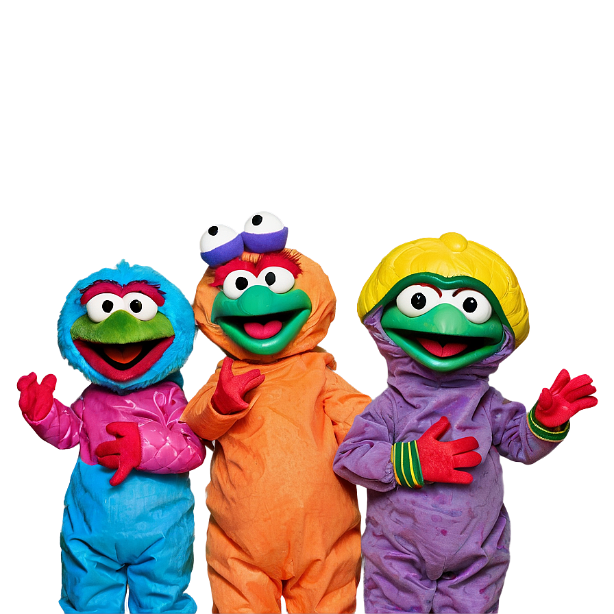 The Martians Sesame Street Png 05252024