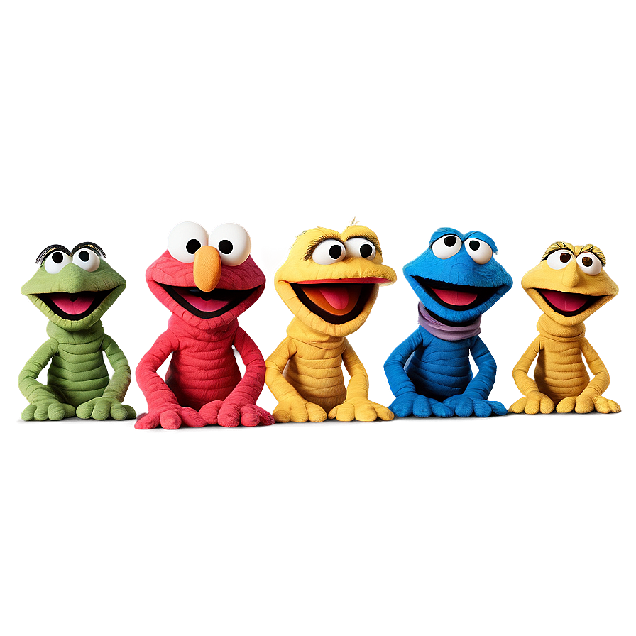 The Martians Sesame Street Png 05252024