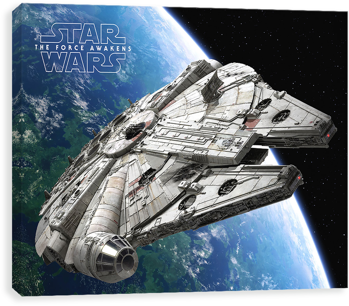The Millennium Falcon Resurrected - Millenium Falcon Star Wars, HD Png Download PNG with transparent background