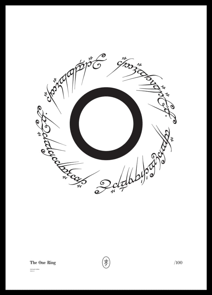 'lord Of The Rings - Lord Of The Rings Symbol Png, Transparent Png PNG with transparent background