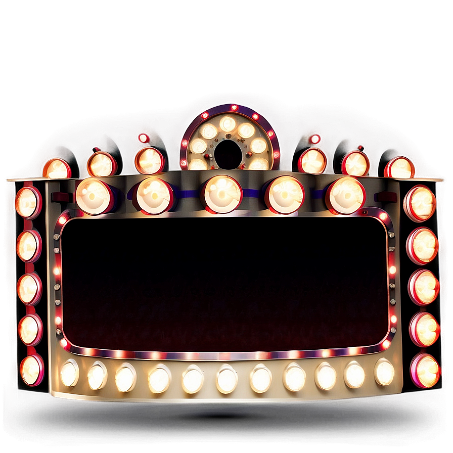 Theater Marquee Sign PNG 69 PNG with transparent background