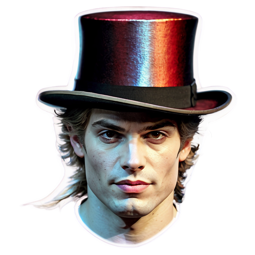 Theatrical Costume Top Hat PNG 05042024 PNG with transparent background