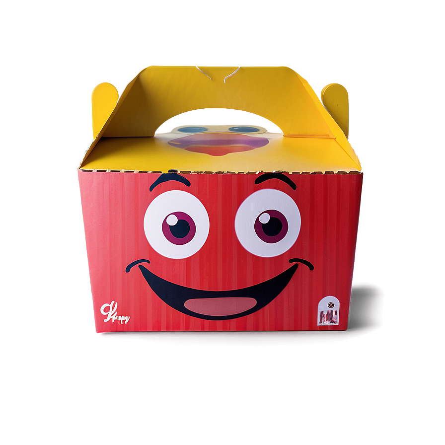 Themed Happy Meal Box Design Png 84