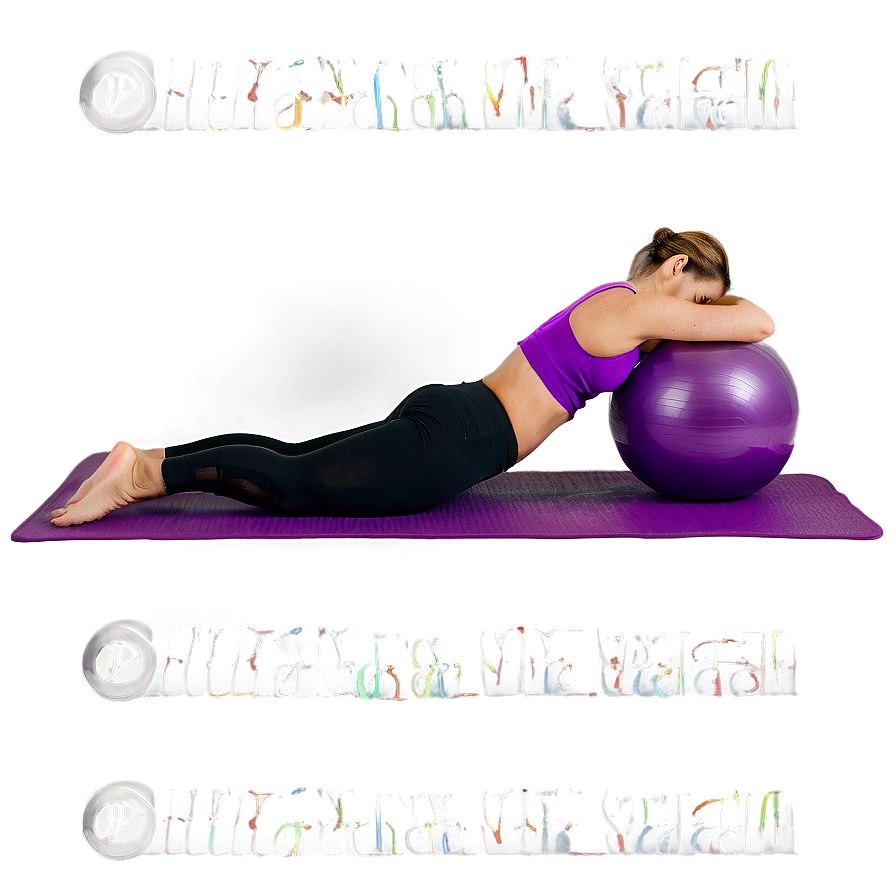 Therapeutic Yoga Ball Workouts Png Bac