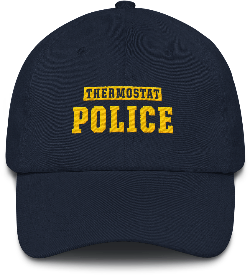 Thermostat Police Navy Blue Cap