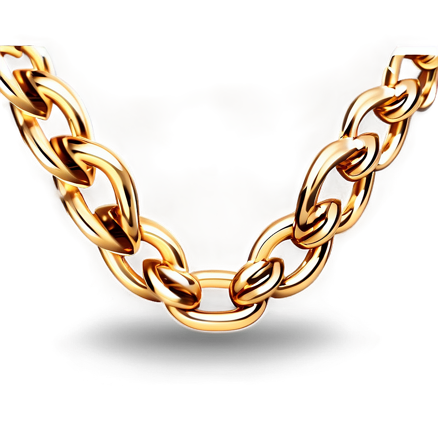Thick Gold Chain PNG roc62 PNG with transparent background