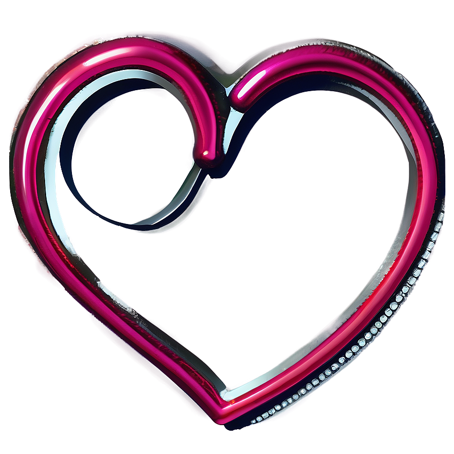 Thick Heart Outline PNG txc PNG image with a transparent background, free high-resolution download