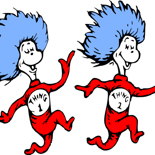 Thing1and Thing2 Cartoon