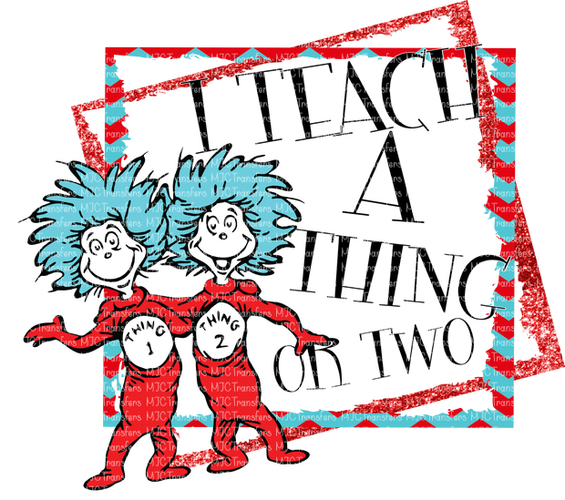 Thing1and Thing2 Graffiti Art