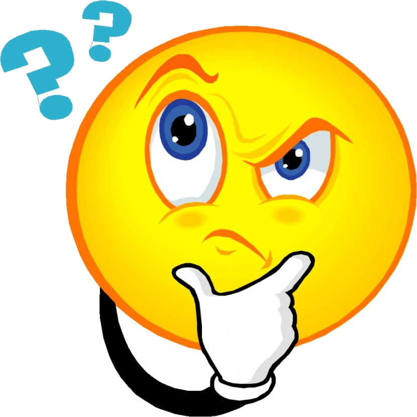 Thinking_ Emoji_with_ Question_ Marks.png PNG with transparent background