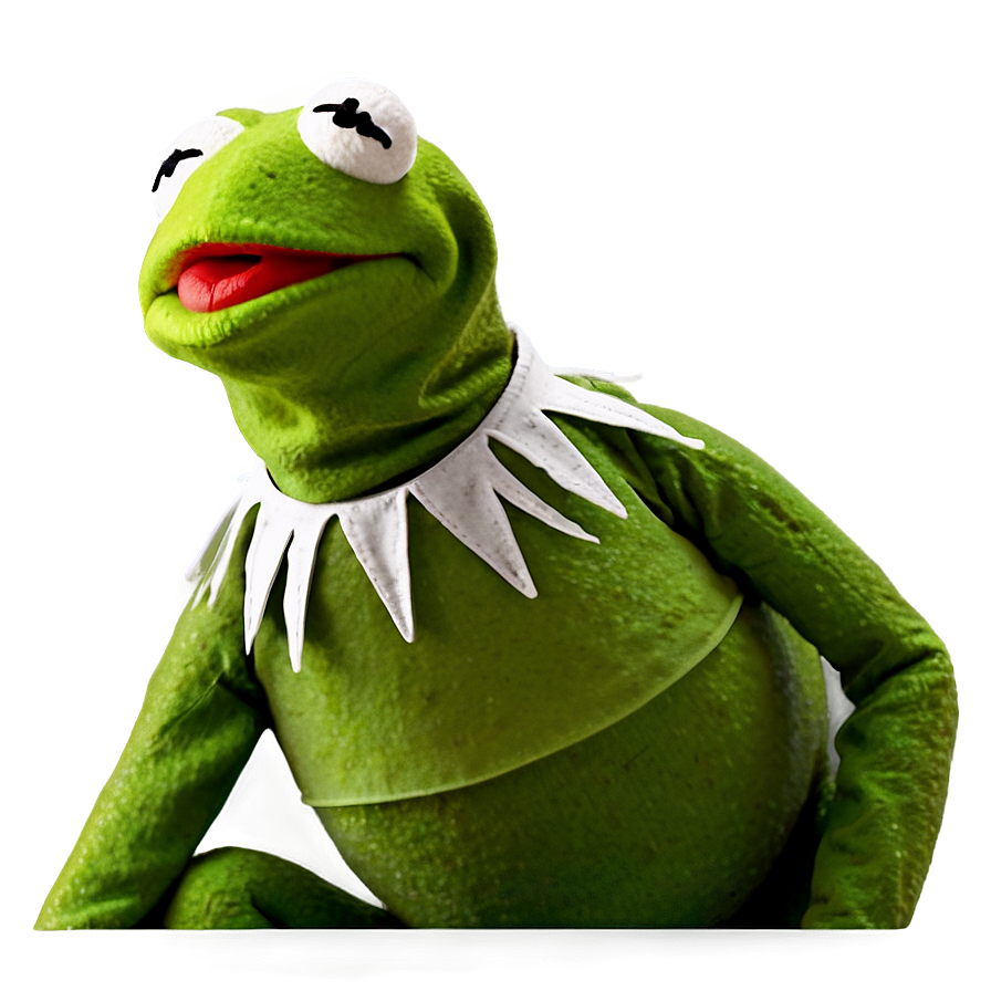 Thinking Kermit Png Guq