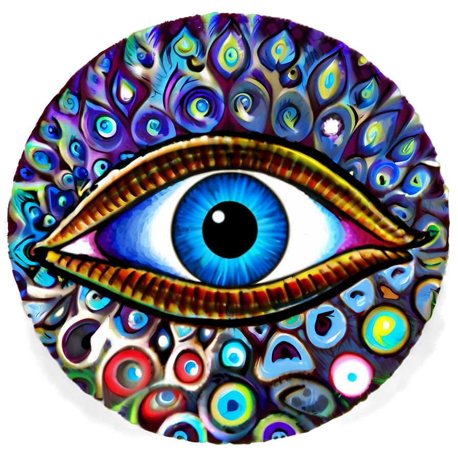 Third Eye Psychedelic Png Vtn97