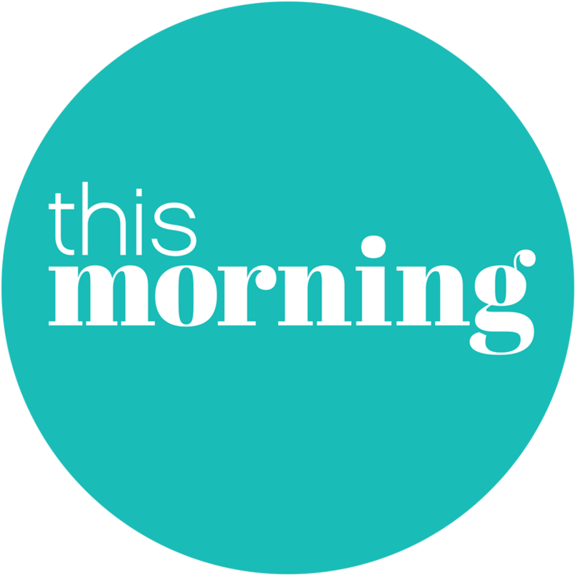 This Morning Logo_ Teal Background